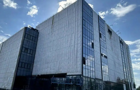 Здание знаменитого театра «Грань» в Новокуйбыше...